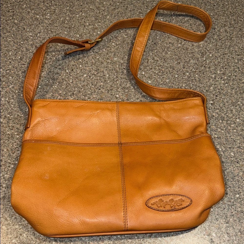 Le Donne leather horse purse